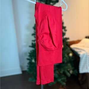 Red Women's Leggings